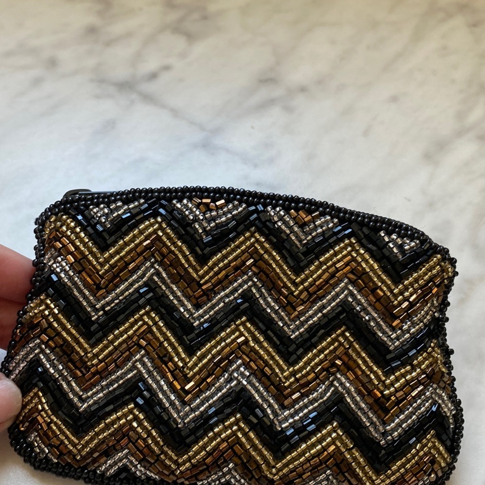 Neiman Marcus Vintage small sequin bag New in original box